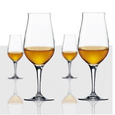 Spiegelau Bar - Spezialgläser Whisky Snifter Premium Glas Set 4-tlg. 0,28 L